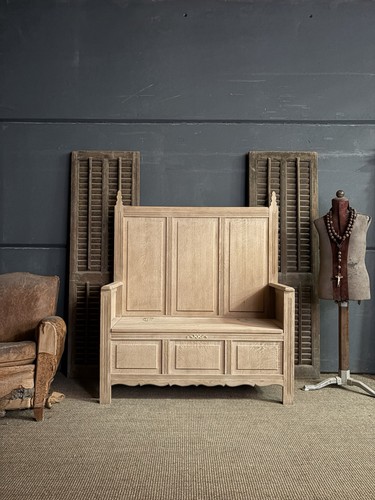 Vintage french storage - storage, bench