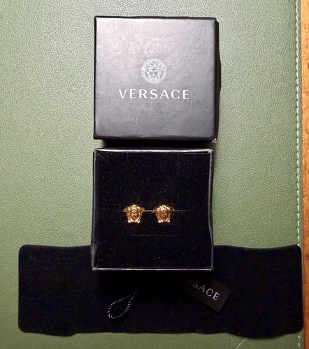 Versace medusa head stud - versace,
