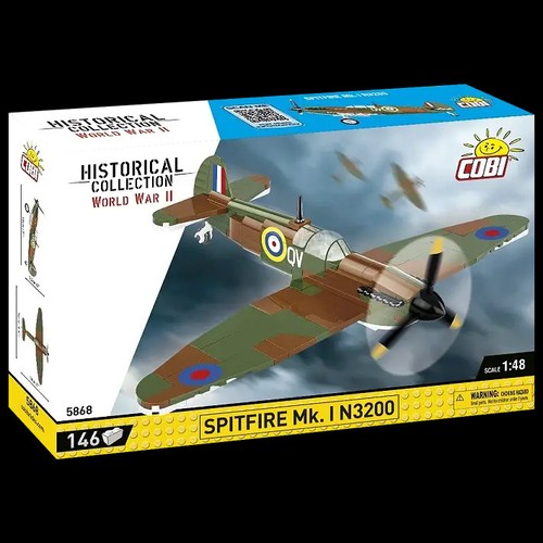 Cobi 5868 wwii spitfire - hc,