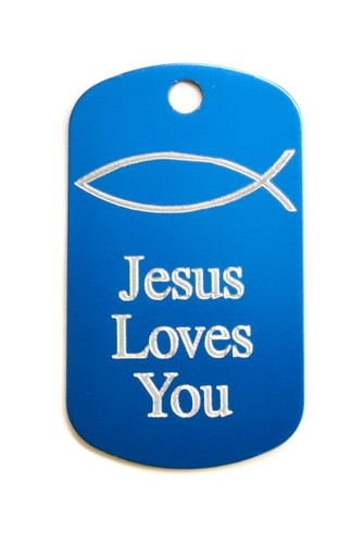 Personalised jesus loves you - personalised,