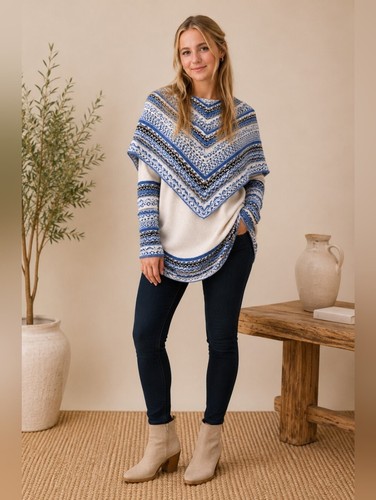 Alpaca blend fair isle - alpaca,