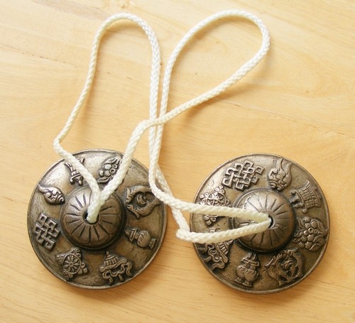 Tingshas with the - , tibetan