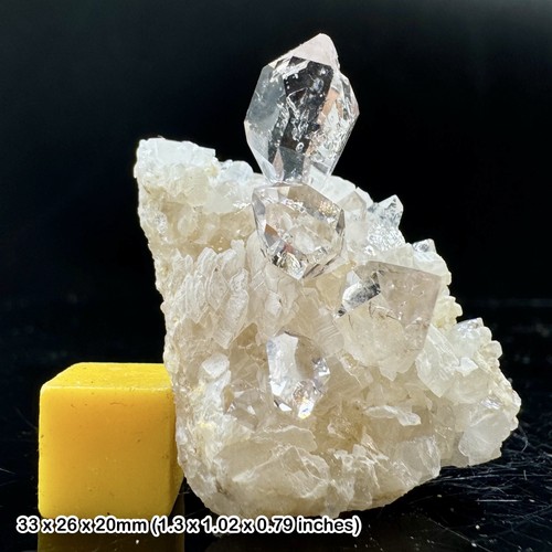 Rare herkimer diamond quartz - herkimer,