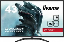 iiyama G-MASTER 43" G4380UHSU-B2 4K Ultra HD LED Monitor 144Hz 16:9 0.4 ms