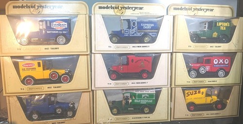 Vintage matchbox yesteryear - vintage,