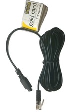 Psion Gold Card 56K+ Fax Modem Conexant Rockwell PCMCIA w/ RJ11 Cable Vtg 1990s