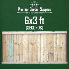 6x3ft Garden Fence Panel