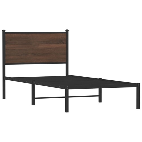 Metal bed frame - metal, headboard