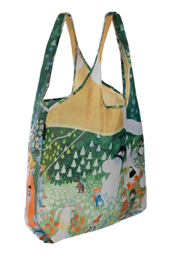 Moomin carrier bag - moomin, fold-away
