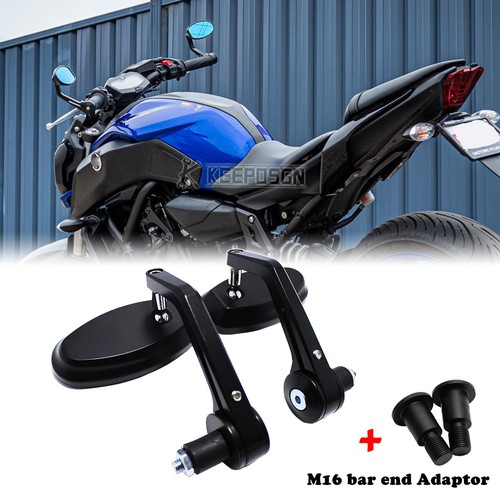 Motorcycle bar end mirrors - bar,