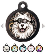 Samoyed Breed Dog Tags for