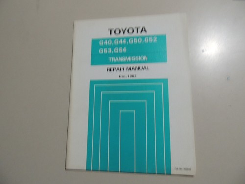 Repair manual transmission - repair,