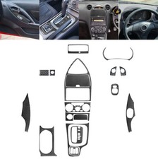 18Pcs Carbon Fiber Interior Full Set Kit Cover Trim For Toyota Celica 2001-2005 