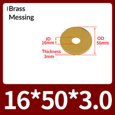 Brass Washers Flat Round Form A Brass Washer For Metric Bolts M2 M3 M4 M5 M6~M24