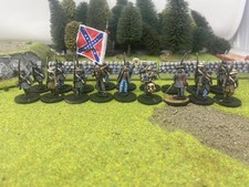 ACW CONFEDERATE REGIMENT PRO PAINTED BY EYE 28MM PERRY MINIATURES