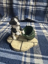 Sherratt & Simpson Dogs - Border Collie Puppy With Pail Of Water - #55187