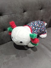 Build a Bear Christmas Festive Fun Axolotl With Pjs Outfit