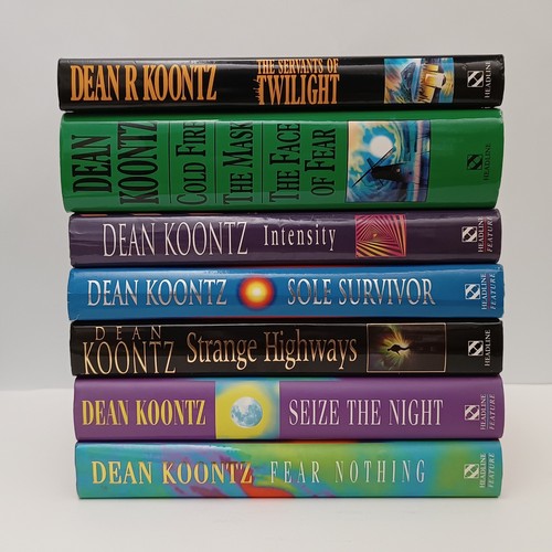 Dean koontz 7 hardcover - 7,