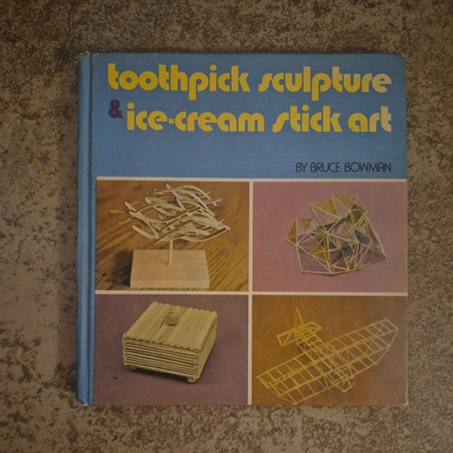 Toothpick sculpture - sculpture, &