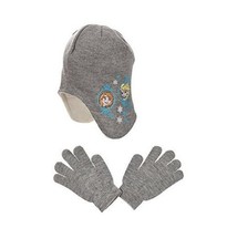 Girls Frozen Hat & Gloves Set
