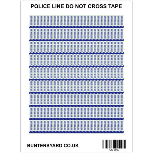 Police not cross tape - police,