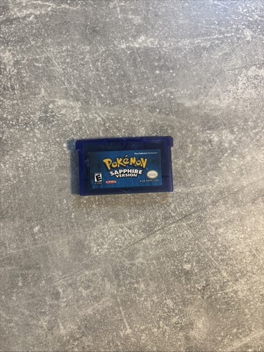 Pokémon sapphire version game - sapphire,