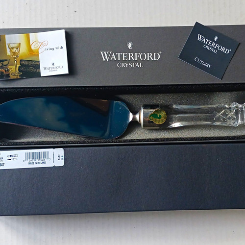 Waterford crystal handle - handle, cake