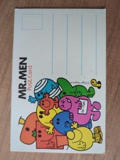 Vintage Mr. Men Postcard – Roger Hargreaves Characters – Unused 1970s/80s