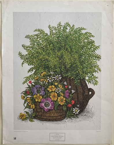 Vintage field flowers and - vintage“,