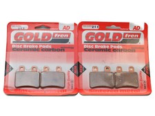 Brake pads front rear - pads, for