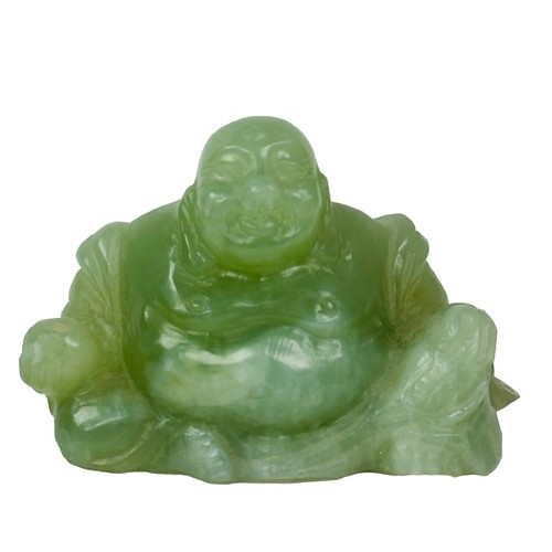 Chinese green jade - green, buddha
