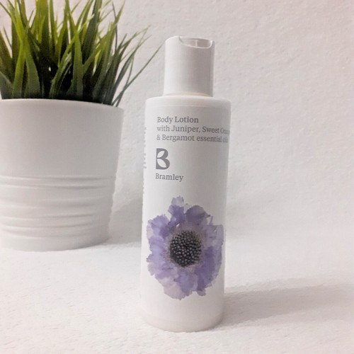 Body lotion with juniper - body,