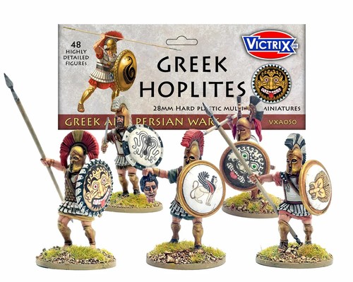 28mm greek hoplites victrix - ,