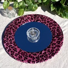 Vanity Tray w/ Mirror Leopard