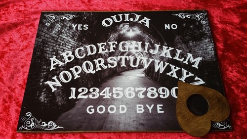Wooden ouija board - wooden,