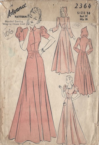 1940s vintage sewing pattern - 1940s,