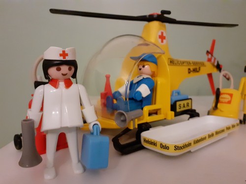 Vintage playmobil rescue - vintage,