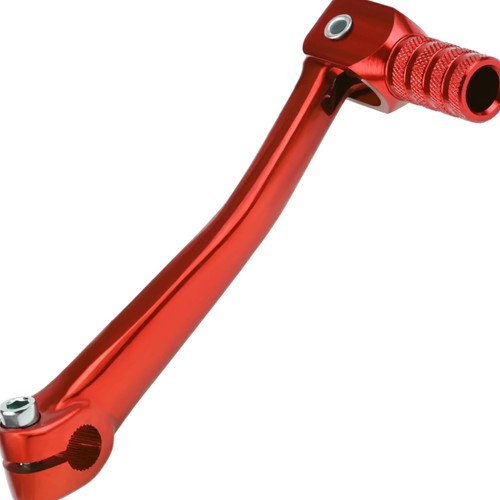 Aluminum red 11mm hole gear - aluminum,