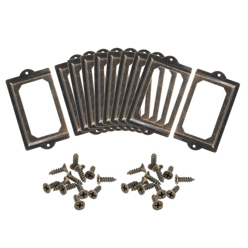 10pcs 124x70mm bronze tone - 10pcs,
