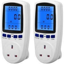 2 Pack Plug In Power Meter