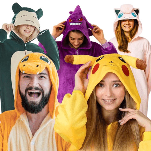 New animal pyjamas pikachu - new,
