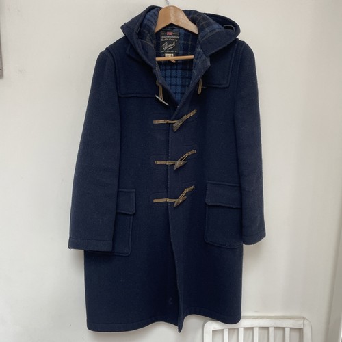 Gloverall navy blue wool - navy,