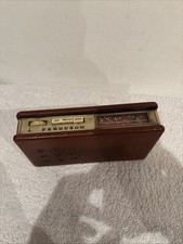 vintage "FERGUSON TRANSISTOR