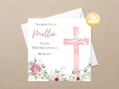 Personalised girls first - personalised, holy