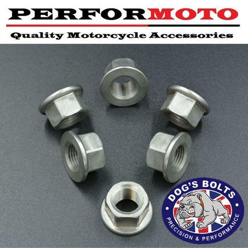 Stainless steel sprocket nut - stainless,