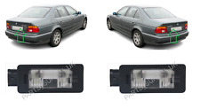 NEW FOR BMW 5 E39 2000 - 2003 REAR NUMBER PLATE LIGHT LAMP PAIR SET