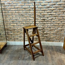 Refurbished 1920s Library Ladder