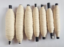 Flat Braided Candle Wicks -Different Sizes -Unbleached and Eco Friendly -Unwaxed