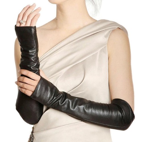 Ladies fingerless synthetic - ladies,