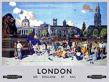 London Trafalgar Square (old